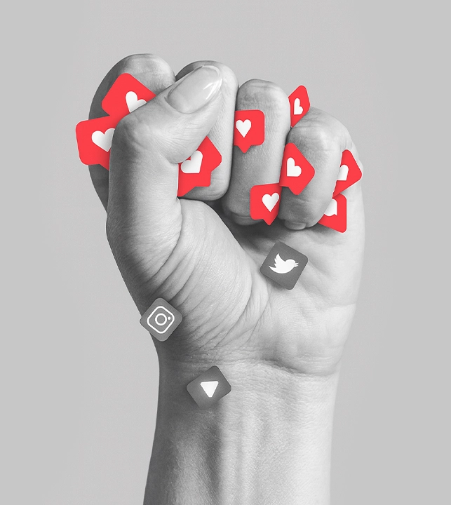 Digital marketing and social media agency optimizing online presence for brands