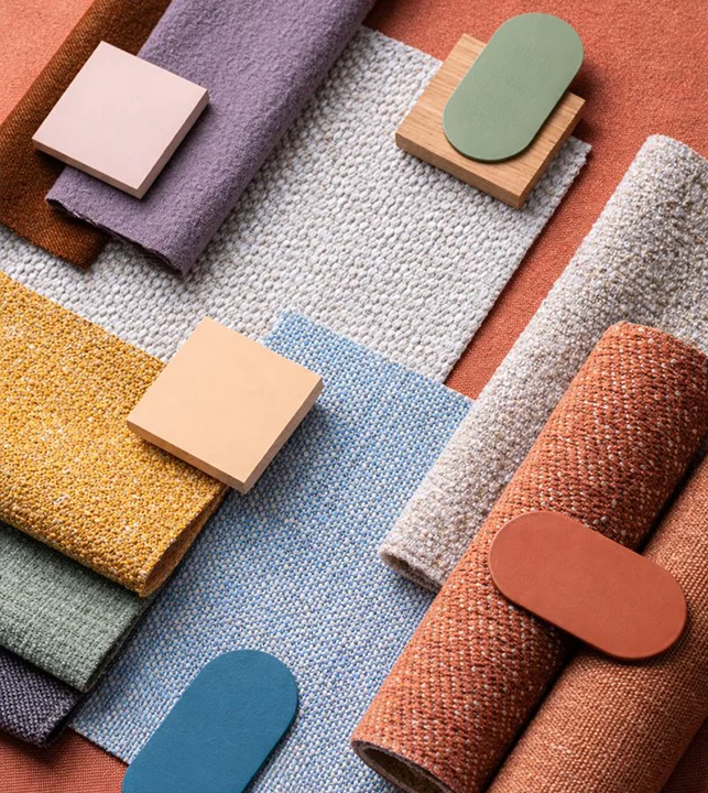 True-to-color studio product photography for fabrics and upholstery