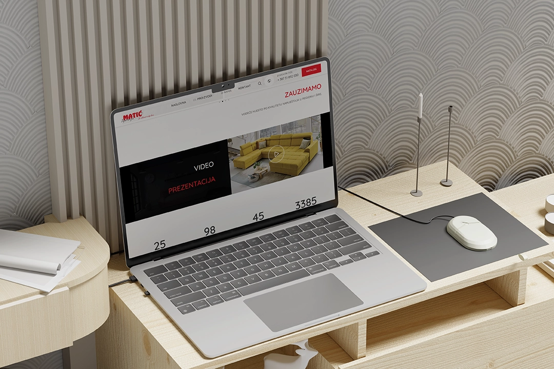 Tapetarija Matić, - comprehensive digital and visual brand communication project.